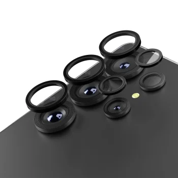 Etteri Camera Lens Protector for Samsung Galaxy S25 Ultra, Black