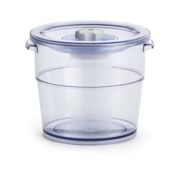 MagicVac Executive ACO1002 Cylindrical Vacuum Container 4 L, Transparent