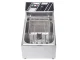 Electric Deep Fryer 6L 2500W with Temperature Control, Silver