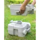 Trizand 00024498 Portable Toilet 20L, Grey