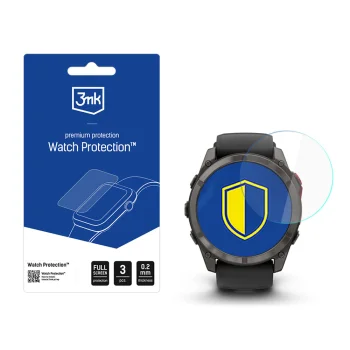 Apsauginis stiklas 3mk Watch Protection, skirtas Garmin Fenix 8 Pro 51 mm, 3 vnt.