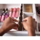 Joseph Joseph Viva 12-Piece Makeup Drawer Organiser Set, Beige