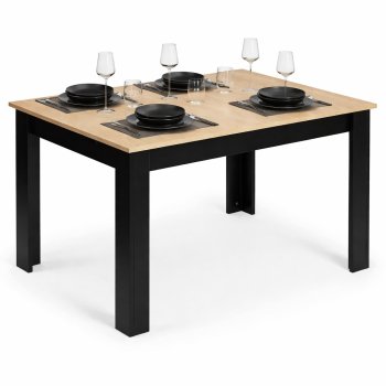 Dining Table for 4 People 120x80 cm ModernHome, Sonoma Oak