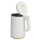 Cordless Travel Electric Kettle 1500W 1.2 L, White