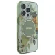 Guess iPhone 16 Pro Max Case IML Flower & Tonal Circle MagSafe, Green