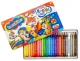Colored pencils in metal case, 24 colors + sharpener, Bambino