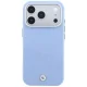 BMW Sign Inclined Deboss Letters MagSafe Case for iPhone 17 Pro / 18 Pro - Blue