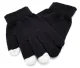 Capacitive Touch Screen Gloves for Smartphones Tablets, Black