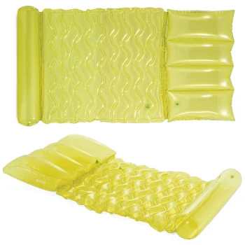Intex 58725 Inflatable Water Hammock Pool Lounge Mat, 173 x 89 cm, Lime