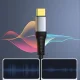 Orico AXC-02 USB-C to 3.5 mm Jack Audio Cable Adapter 50 cm, Black