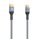 Wozinsky WPS-16AYL1S DisplayPort 2.1 Cable 80 Gbps 16K 1m, Black