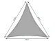 Waterproof Sun Shade Sail, 3x3x3m, Triangle, Grey