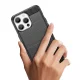 Lankstus dėklas iPhone 15 Pro Carbon Case, mėlynas