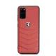 Ferrari Samsung Galaxy S20+ Case Heritage Quilted, Red