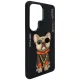 Nimmy Glasses Cool Dog Case for Samsung Galaxy S26 Ultra, Black