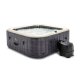 Intex 28450NP PureSpa Inflatable Hot Tub for 4 Persons, 175x71 cm, Grey