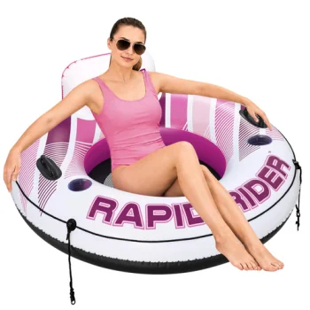 Bestway Hydro Force Rapid Rider Inflatable Chair with Backrest, 135 cm