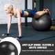 4Fizjo 80 Gymnastic Ball, 85 cm, Black