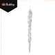 Ruhhy 25377 Acrylic Christmas Tree Ornaments - Ice Icicles, 12 pcs