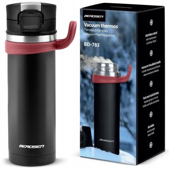 Berdsen BD-783 Vacuum Bottle Thermos 450 ml, Black