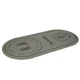Fitness and Yoga Mat 125x61.5x0.6 cm, Grey