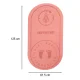 Sound-Absorbing Fitness and Yoga Mat 125x61.5x0.6 cm, Pink