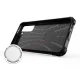 Samsung Galaxy S22 5G (SM-S901) Armor Guard Plastic + TPU Hybrid Case Cover, Black