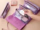 Roll-up Travel Toiletry Bag 4 in 1 with Detachable Compartments
