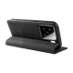 Xiaomi 15 YIKATU Leather Skin-Touch Magnetic Book Cover Case, Black