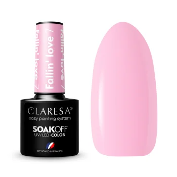 Claresa Fallin' Love 7 Gel Polish Cool Pink 5g