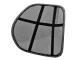 Ergonomic Back Support Cushion for Chair and Car Seat, Black