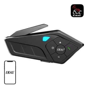 Ejeas E1PRO Bluetooth Motorcycle Helmet Headset