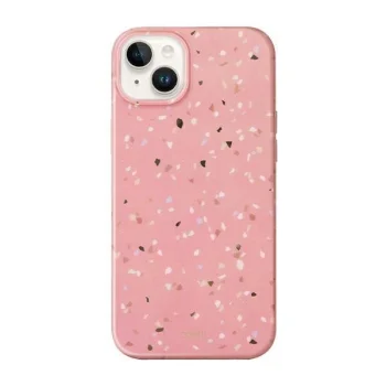Apple iPhone 14 Plus 6,7" Uniq Etui Coehl Terrazzo Case Cover, Pink