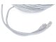 Cat6 LAN Ethernet UTP cable with RJ45 connectors, 10 m, gray