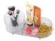 Rotating Cosmetics and Jewelry Organizer, Transparent
