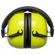 Uvex K20 HiViz Earmuffs, SNR 33 dB, Green/Black