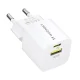 Wozinsky WWCEAC GaN USB-A USB-C 33W Wall Charger - White