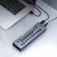 Orico BT2U3-16AB 16-Port USB-A 3.0 Hub with Switches Gray