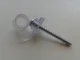 Fastening Screws for Wood with Gasket and Cap 4.5 x 50 mm, 100 pcs