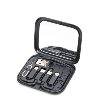 Setty 11-in-1 Travel Adapter Set AD-S11-01 Black