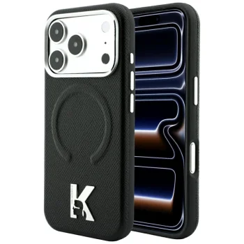 Karl Lagerfeld Case for iPhone 18 Pro Max / 17 Pro Max with MagSafe, Black