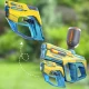 Bakalu KZ1148 Electric Water Gun 2-in-1 Automatic Rifle, Blue/Yellow