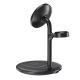 Choetech T585-F 3in1 Magnetic wireless charger station iPhone 12/13/14 series,AirPods Pro and iwatch charger Black