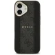 Guess Case for iPhone 17 HC MagSafe 4G PU Stripe Black