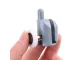 Shower Door Roller Wheels Set, 8 pcs, Grey/White