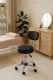 Modernhome BC009-BC Adjustable Swivel Stool with Backrest, Black