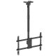 Maclean MC-112 B Ceiling TV Mount, 43-86\", 60kg, VESA 600x400, Black