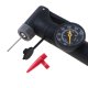 Rallex Hand Bike Pump with Pressure Gauge and Mount