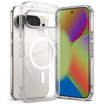 Google Pixel 10 Pro XL Ringke Fusion MagSafe Clear Case Cover, Clear