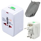 Universal Travel Adapter with Surge Protection, White